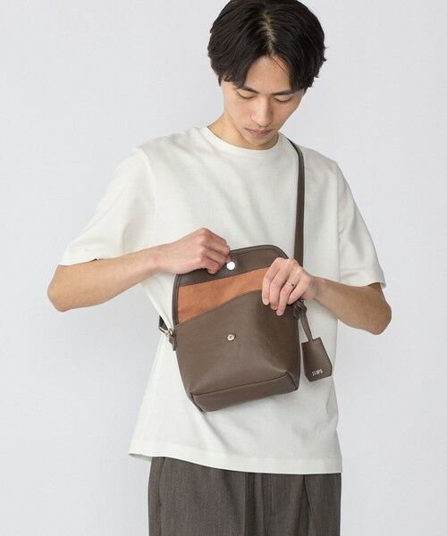 SHIPS / シップス ショルダーバッグ | 【WEB限定】SHIPS: 合成皮革 ミニ フラップ ショルダーバッグ | 詳細5