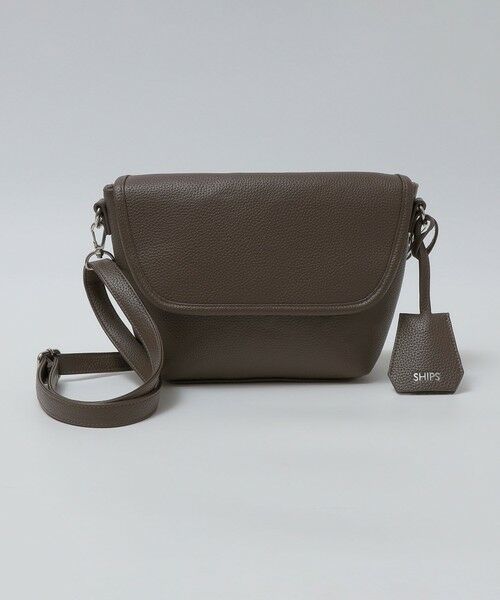SHIPS / シップス ショルダーバッグ | 【WEB限定】SHIPS: 合成皮革 ミニ フラップ ショルダーバッグ | 詳細6