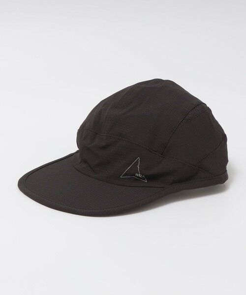SHIPS / シップス キャップ | ROA: AAIR FLOWEAVE RUNNING CAP（ブラック）