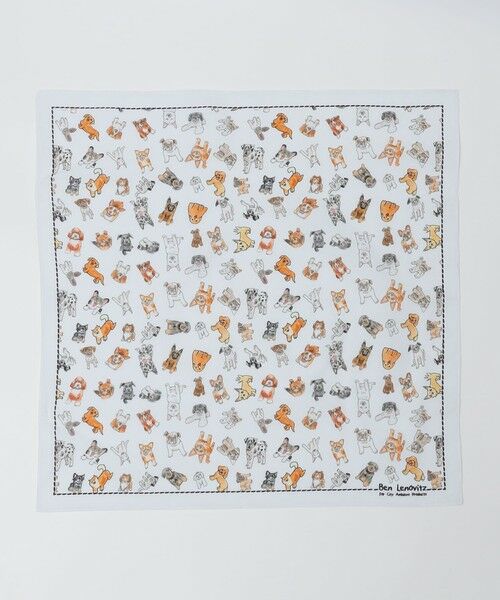 SHIPS / シップス ハンカチ | 【City Ambient Products別注】Ben Lenovitz: ハンカチーフ | 詳細1