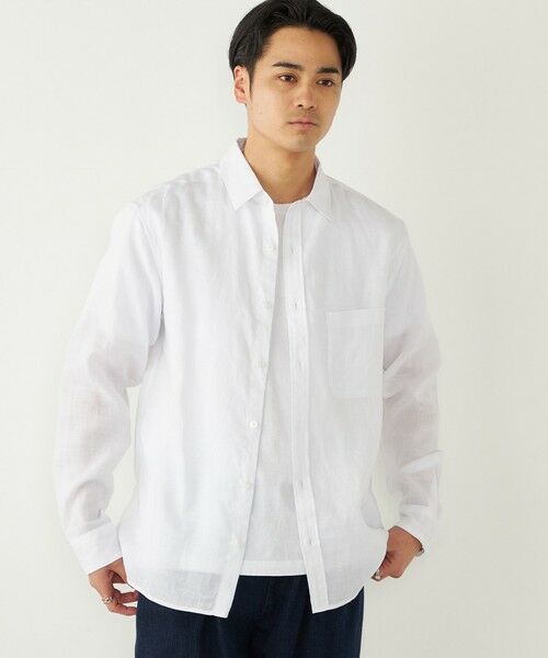 SHIPS / シップス シャツ・ブラウス | SHIPS Colors:ラミー 100% シャツ | 詳細4