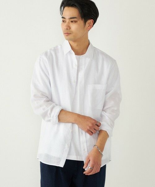 SHIPS / シップス シャツ・ブラウス | SHIPS Colors:ラミー 100% シャツ | 詳細9