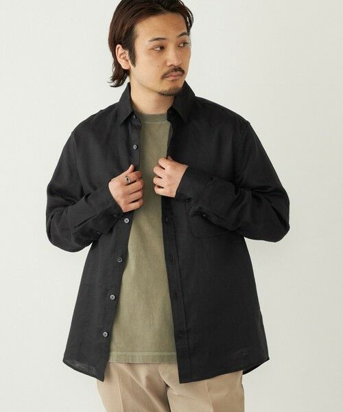 SHIPS / シップス シャツ・ブラウス | SHIPS Colors:ラミー 100% シャツ | 詳細19