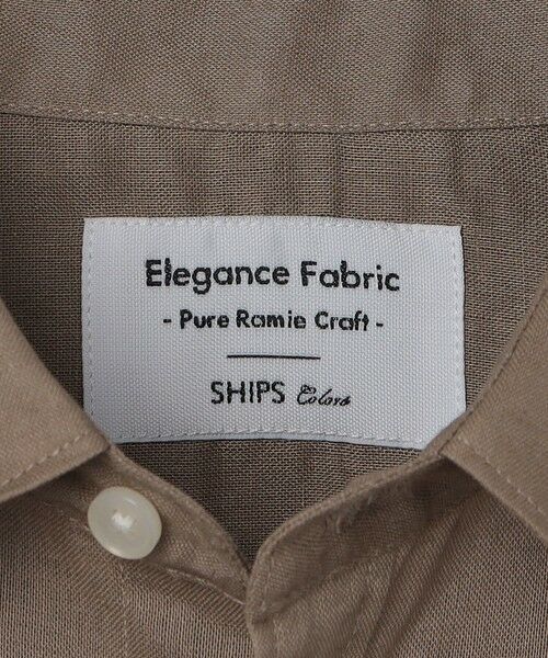 SHIPS / シップス シャツ・ブラウス | SHIPS Colors:ラミー 100% シャツ | 詳細25