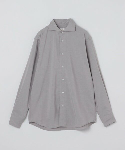 SHIPS / シップス シャツ・ブラウス | SHIPS Colors:ノーアイロン ワイドカラー シャツ（ライトグレー）