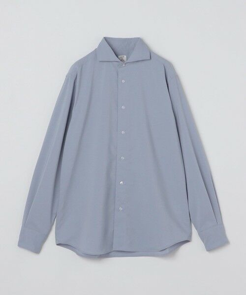 SHIPS / シップス シャツ・ブラウス | SHIPS Colors:ノーアイロン ワイドカラー シャツ（ライトブルー）