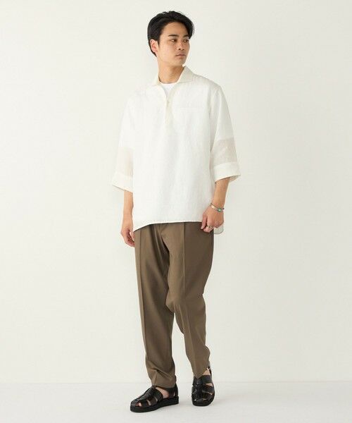 SHIPS / シップス シャツ・ブラウス | SHIPS Colors:ユーロリネン カプリ シャツ◇ | 詳細3