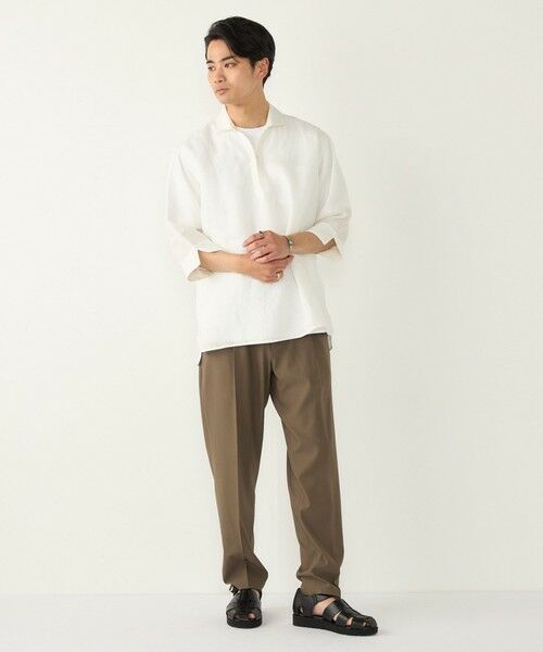 SHIPS / シップス シャツ・ブラウス | SHIPS Colors:ユーロリネン カプリ シャツ◇ | 詳細7