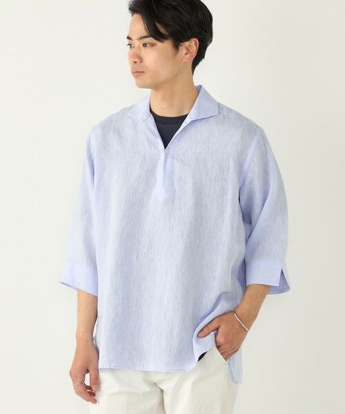 SHIPS / シップス シャツ・ブラウス | SHIPS Colors:ユーロリネン カプリ シャツ◇ | 詳細16