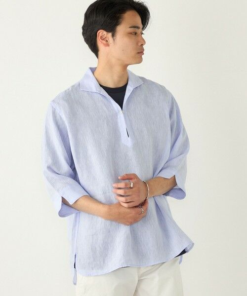 SHIPS / シップス シャツ・ブラウス | SHIPS Colors:ユーロリネン カプリ シャツ◇ | 詳細17