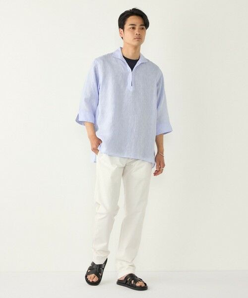 SHIPS / シップス シャツ・ブラウス | SHIPS Colors:ユーロリネン カプリ シャツ◇ | 詳細18