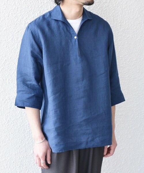 SHIPS / シップス シャツ・ブラウス | 《予約》SHIPS Colors:ユーロリネン カプリ シャツ◆ | 詳細13