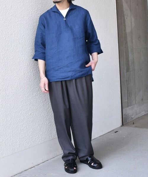 SHIPS / シップス シャツ・ブラウス | SHIPS Colors:ユーロリネン カプリ シャツ◇ | 詳細25