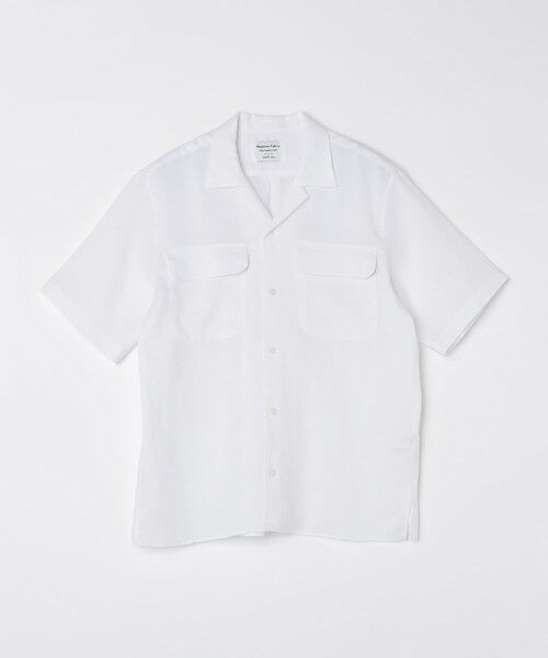 SHIPS / シップス シャツ・ブラウス | SHIPS Colors:ラミー 100% オープンカラー ショートスリーブ シャツ | 詳細1