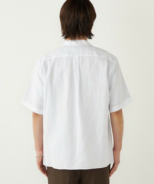 SHIPS / シップス シャツ・ブラウス | SHIPS Colors:ラミー 100% オープンカラー ショートスリーブ シャツ | 詳細5