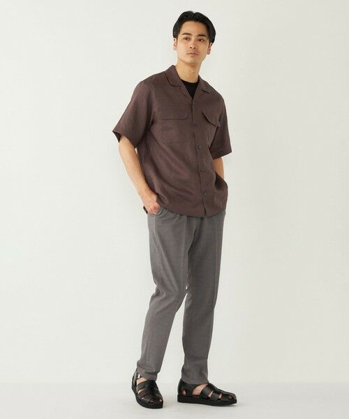 SHIPS / シップス シャツ・ブラウス | SHIPS Colors:ラミー 100% オープンカラー ショートスリーブ シャツ | 詳細19