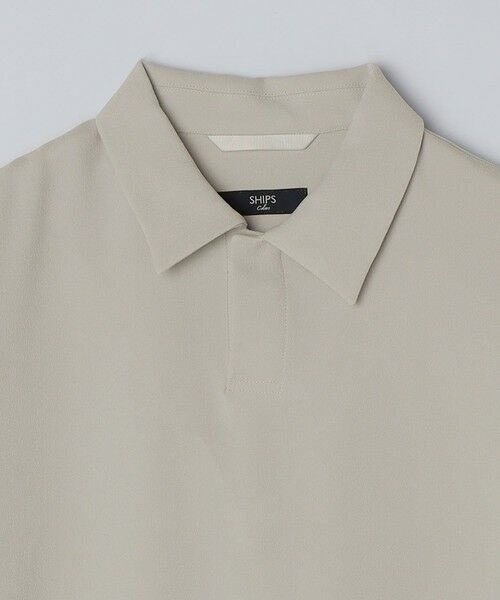 SHIPS / シップス ポロシャツ | 《予約》SHIPS Colors:〈吸水速乾〉マルチファンクション ジョーゼット ポロシャツ◆ | 詳細3