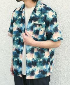 SHIPS / シップス シャツ・ブラウス | 《予約》SHIPS Colors:〈洗濯機可能〉メッシュ プリント シャツ◆