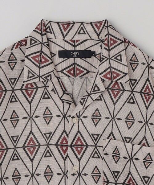 SHIPS / シップス シャツ・ブラウス | 《予約》SHIPS Colors:〈洗濯機可能〉メッシュ プリント シャツ◆ | 詳細2