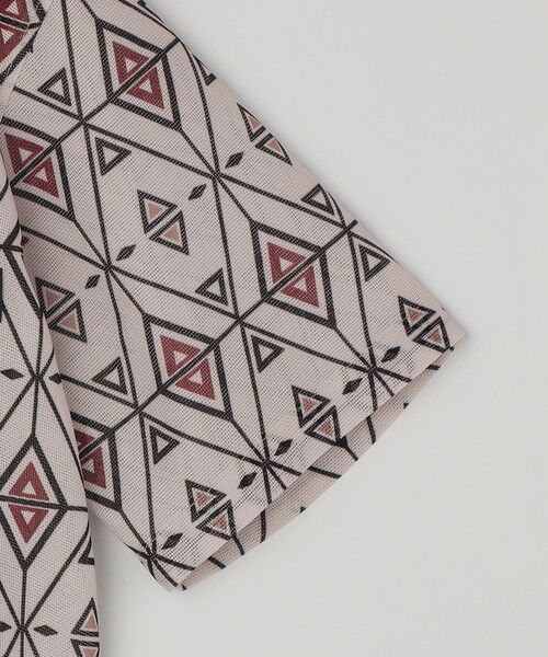 SHIPS / シップス シャツ・ブラウス | 《予約》SHIPS Colors:〈洗濯機可能〉メッシュ プリント シャツ◆ | 詳細3