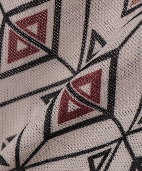 SHIPS / シップス シャツ・ブラウス | 《予約》SHIPS Colors:〈洗濯機可能〉メッシュ プリント シャツ◆ | 詳細7