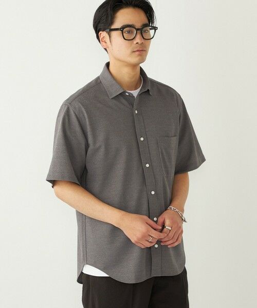 SHIPS / シップス シャツ・ブラウス | 《予約》SHIPS Colors:〈吸水速乾・洗濯機可能〉シアー カノコ ショートスリーブ シャツ◆ | 詳細9