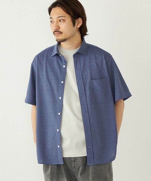 SHIPS / シップス シャツ・ブラウス | 《予約》SHIPS Colors:〈吸水速乾・洗濯機可能〉シアー カノコ ショートスリーブ シャツ◆ | 詳細30