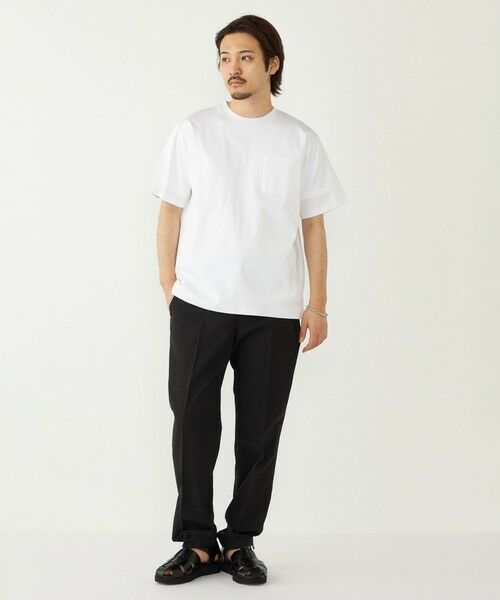 SHIPS / シップス Tシャツ | SHIPS Colors:〈抗菌防臭・接触冷感・UVカット〉シルケット コットン クルーネック T◇ | 詳細7