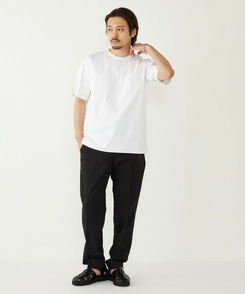 SHIPS / シップス Tシャツ | SHIPS Colors:〈抗菌防臭・接触冷感・UVカット〉シルケット コットン クルーネック T◇ | 詳細8