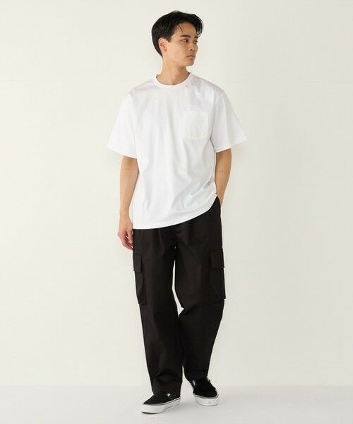 SHIPS / シップス Tシャツ | SHIPS Colors:〈抗菌防臭・接触冷感・UVカット〉シルケット コットン クルーネック T◇ | 詳細13