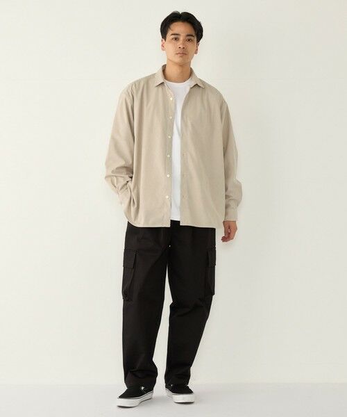 SHIPS / シップス Tシャツ | SHIPS Colors:〈抗菌防臭・接触冷感・UVカット〉シルケット コットン クルーネック T◇ | 詳細14