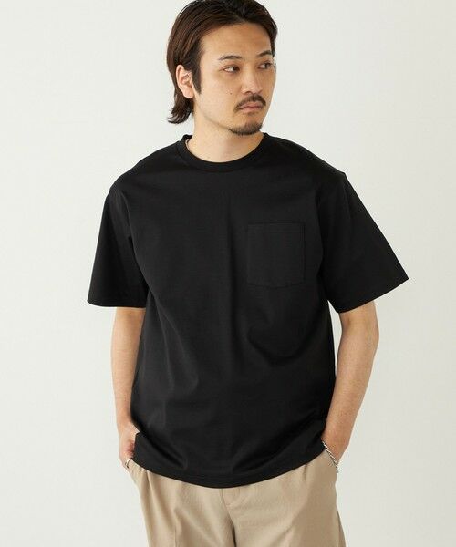 SHIPS / シップス Tシャツ | SHIPS Colors:〈抗菌防臭・接触冷感・UVカット〉シルケット コットン クルーネック T◇ | 詳細21