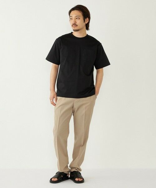 SHIPS / シップス Tシャツ | SHIPS Colors:〈抗菌防臭・接触冷感・UVカット〉シルケット コットン クルーネック T◇ | 詳細23