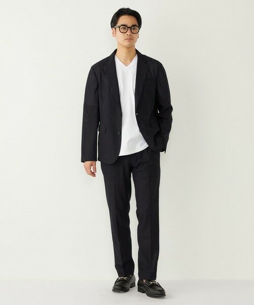 SHIPS / シップス Tシャツ | SHIPS Colors:〈抗菌防臭・接触冷感・UVカット〉シルケット コットン Vネック T◇ | 詳細9