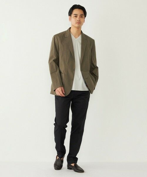 SHIPS / シップス Tシャツ | SHIPS Colors:〈抗菌防臭・接触冷感・UVカット〉シルケット コットン Vネック T◇ | 詳細19