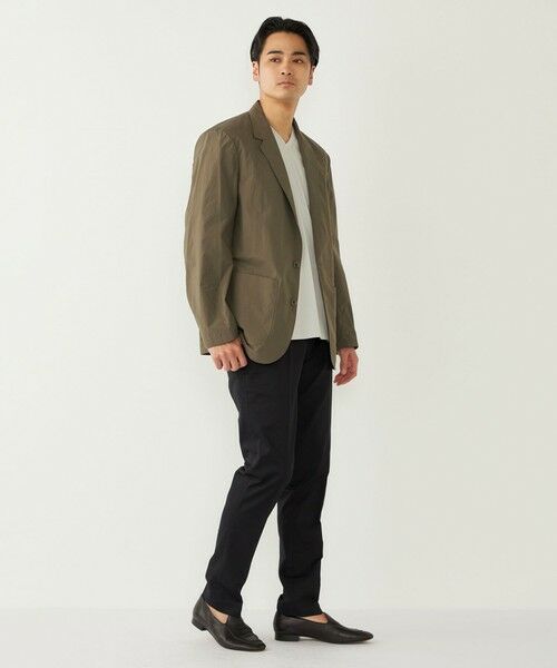 SHIPS / シップス Tシャツ | SHIPS Colors:〈抗菌防臭・接触冷感・UVカット〉シルケット コットン Vネック T◇ | 詳細25