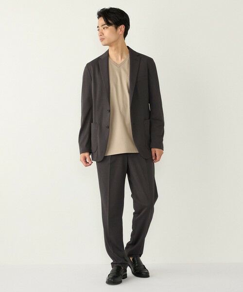 SHIPS / シップス Tシャツ | SHIPS Colors:〈抗菌防臭・接触冷感・UVカット〉シルケット コットン Vネック T◇ | 詳細29
