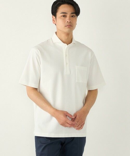 SHIPS / シップス ポロシャツ | SHIPS Colors:〈吸水速乾・遮熱〉AVANT(R) 3D ポンチ ポロシャツ◇ | 詳細5