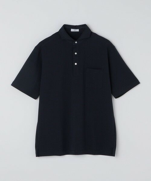 SHIPS / シップス ポロシャツ | 《予約》SHIPS Colors:〈吸水速乾・遮熱〉AVANT(R) 3D ポンチ ポロシャツ◆（ネイビー）