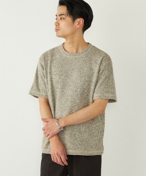 SHIPS / シップス Tシャツ | 《予約》SHIPS Colors:ローゲージ カノコ Tシャツ◆（ナチュラル）