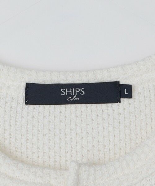 SHIPS / シップス Tシャツ | 《予約》SHIPS Colors:ローゲージ カノコ ヘンリーネック Tシャツ◆ | 詳細6