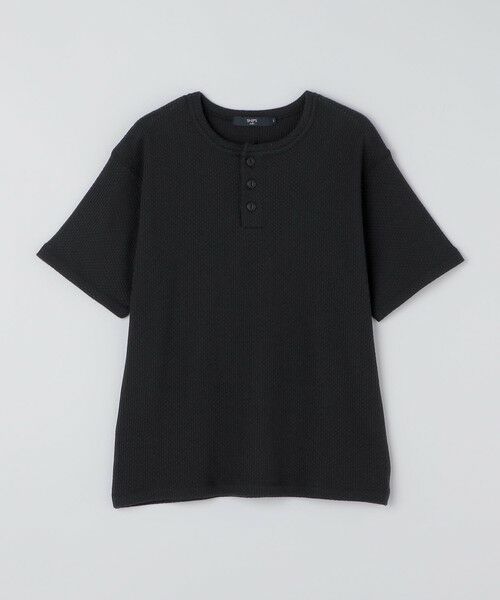SHIPS / シップス Tシャツ | 《予約》SHIPS Colors:ローゲージ カノコ ヘンリーネック Tシャツ◆ | 詳細13
