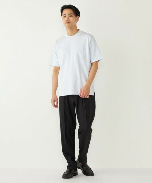 SHIPS / シップス スラックス・ドレスパンツ | SHIPS Colors:〈速乾・洗濯機可能〉コンフォートクロス スラックス(セットアップ対応可能) | 詳細9