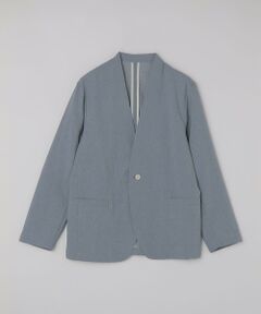 SHIPS / シップス ノーカラージャケット | 《予約》SHIPS Colors:〈遮熱・吸水速乾〉ファンクショナル ノーカラー ジャケット◆