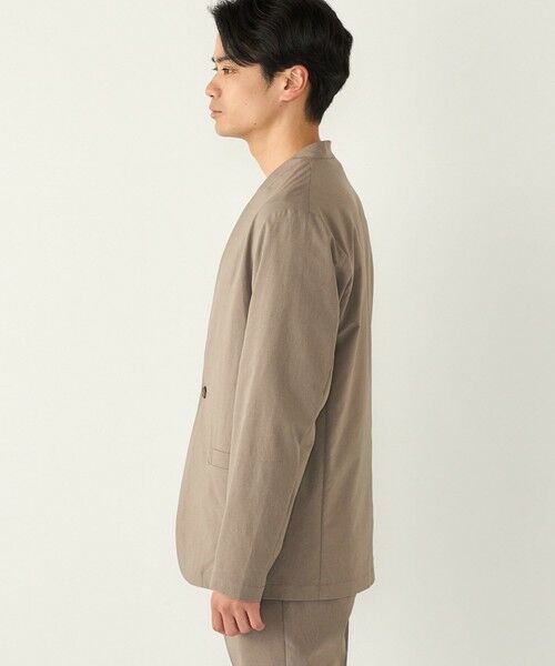 SHIPS / シップス ノーカラージャケット | SHIPS Colors:〈遮熱・吸水速乾・接触冷感〉ファンクショナル ノーカラー ジャケット◇ | 詳細11