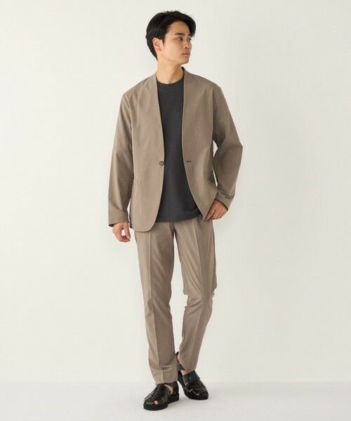 SHIPS / シップス ノーカラージャケット | SHIPS Colors:〈遮熱・吸水速乾・接触冷感〉ファンクショナル ノーカラー ジャケット◇ | 詳細13