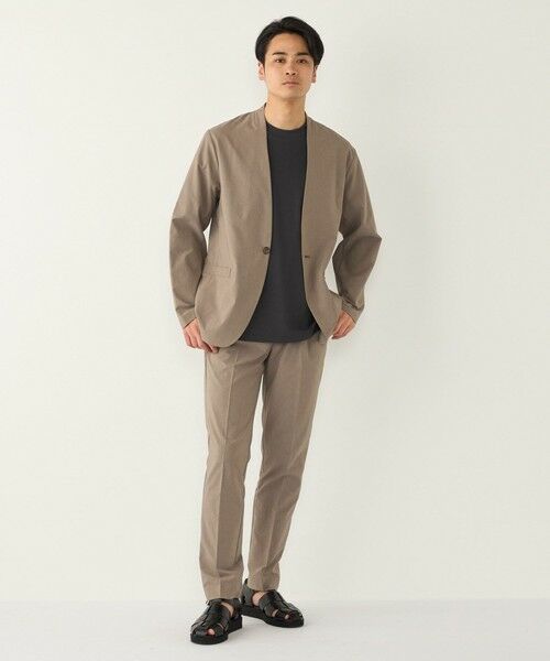 SHIPS / シップス ノーカラージャケット | SHIPS Colors:〈遮熱・吸水速乾・接触冷感〉ファンクショナル ノーカラー ジャケット◇ | 詳細16