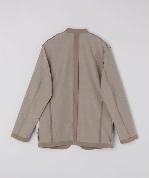 SHIPS / シップス ノーカラージャケット | 《予約》SHIPS Colors:〈遮熱・吸水速乾〉ファンクショナル ノーカラー ジャケット◆ | 詳細3