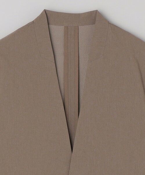 SHIPS / シップス ノーカラージャケット | 《予約》SHIPS Colors:〈遮熱・吸水速乾〉ファンクショナル ノーカラー ジャケット◆ | 詳細4