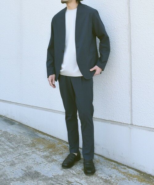 SHIPS / シップス ノーカラージャケット | SHIPS Colors:〈遮熱・吸水速乾・接触冷感〉ファンクショナル ノーカラー ジャケット◇ | 詳細27